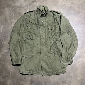 Vintage 50s OG-107 Sateen Military Green Field Jacket